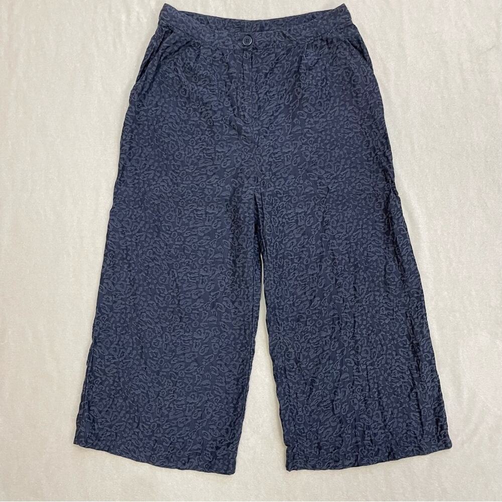 Astr The Label High Waist Wide Leg Crop Pants Size L - Picture 3 of 9